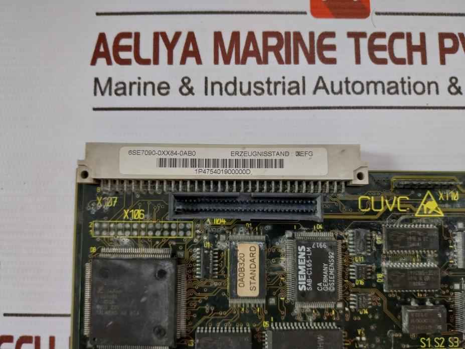 Siemens 6Se7021-3Tb61 Simovert Vc Dc Inverter 6Se7090-0Xx84-0Ab0 (Not Working)