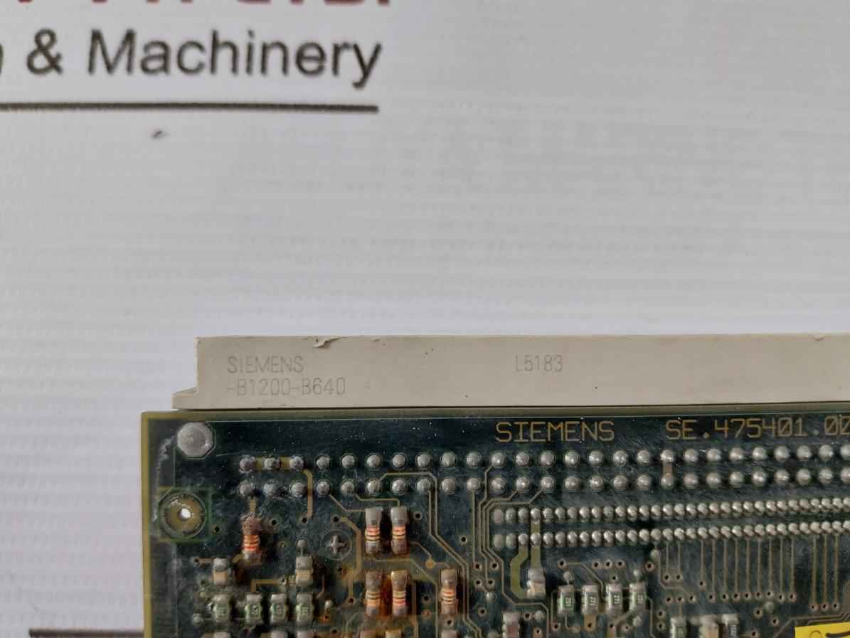 Siemens 6Se7021-3Tb61 Simovert Vc Dc Inverter 6Se7090-0Xx84-0Ab0 (Not Working)