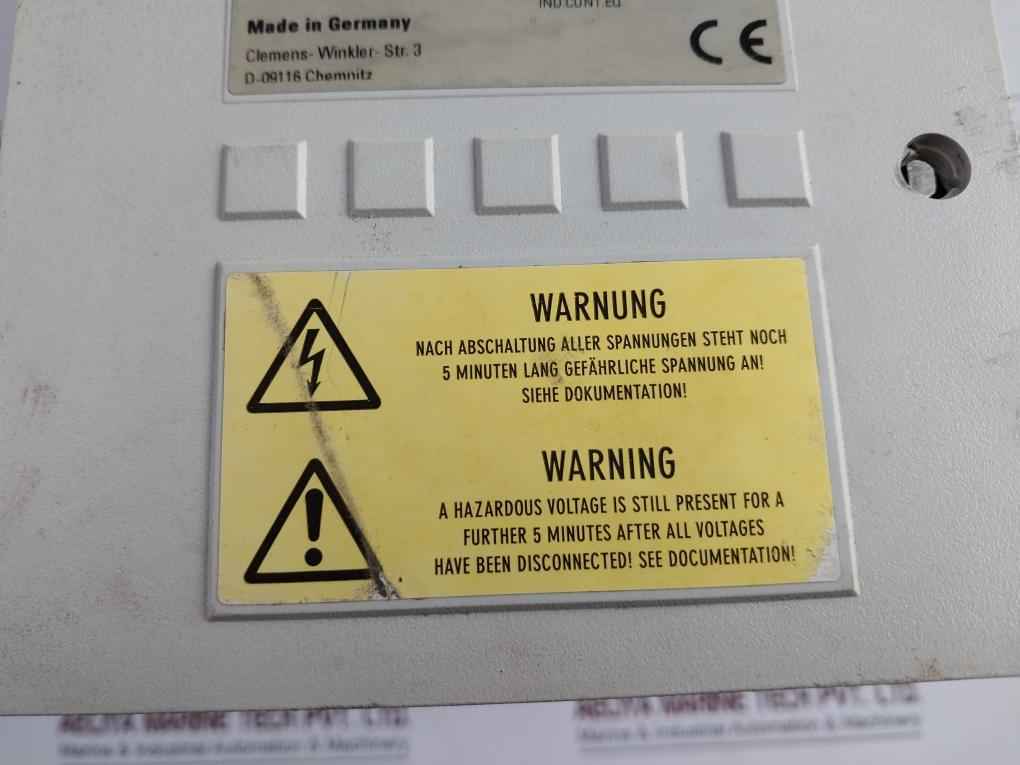 Siemens 6Se7021-3Tb61 Simovert Vc Dc Inverter Masterdrive Issue D (Not Working)