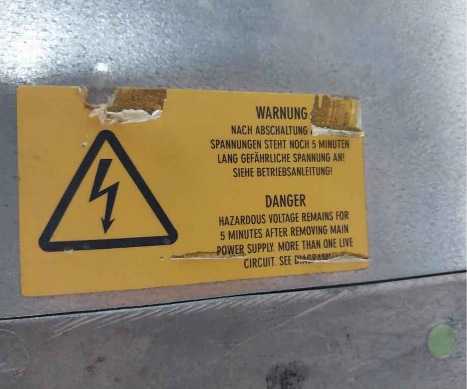 Siemens 6Se7021-3Tb61 Simovert Vc Dc Inverter Masterdrive Issue D (Not Working)