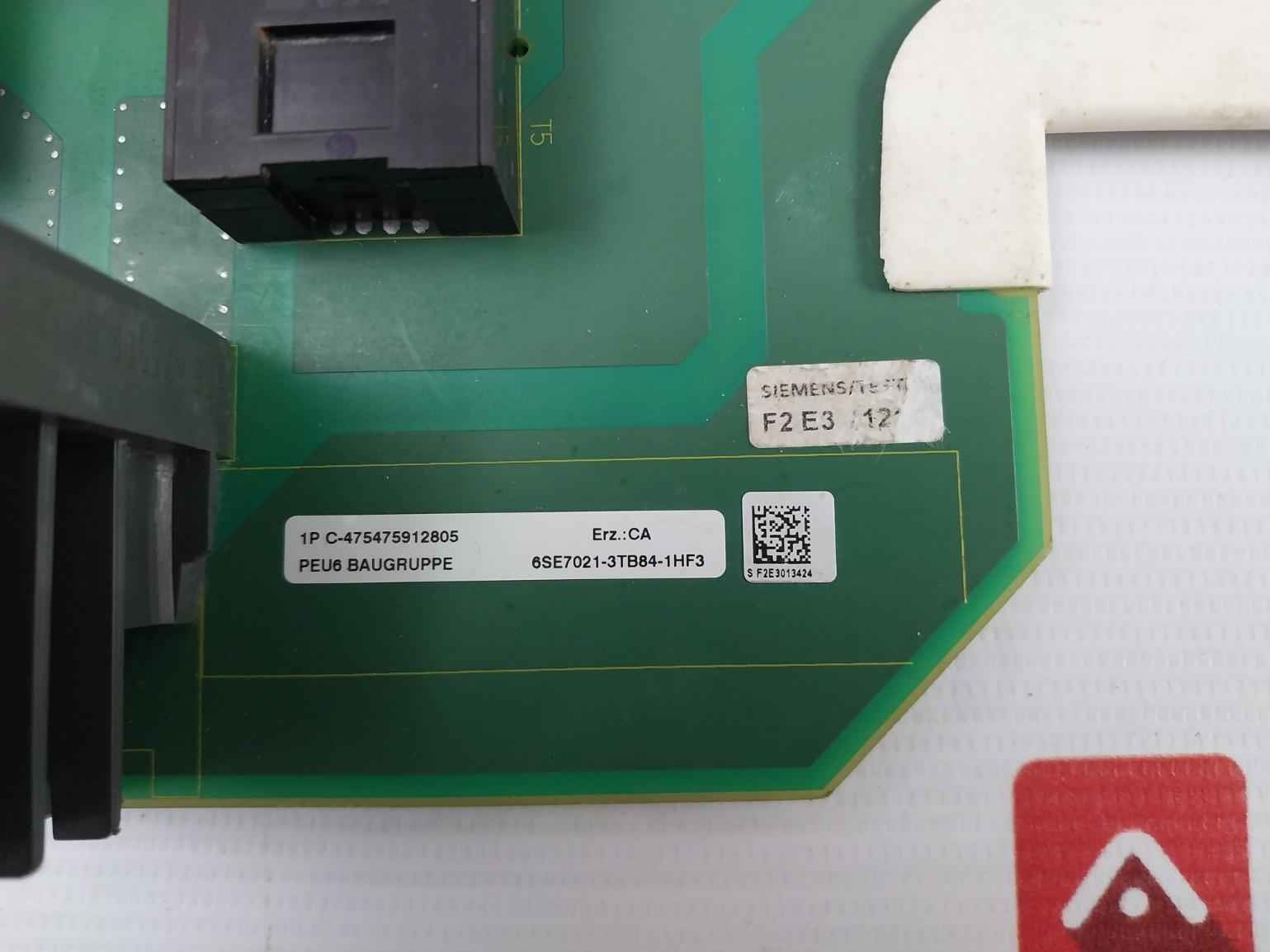 Siemens 6Se7021-3Tb84-1Hf3 Dc Drive Power Panel Bsm50Gd120Dn2