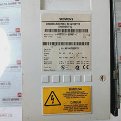 Siemens 6Se7021-5Ub61-z Simovert Master Drive Dc Inverter Unit