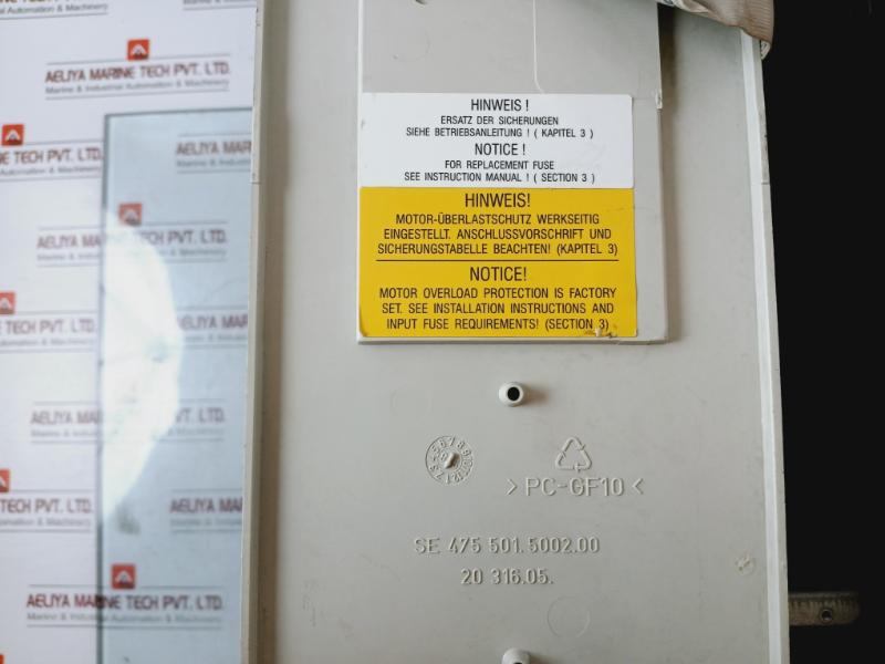 Siemens 6Se7021-5Ub61-z Simovert Master Drive Dc Inverter Unit