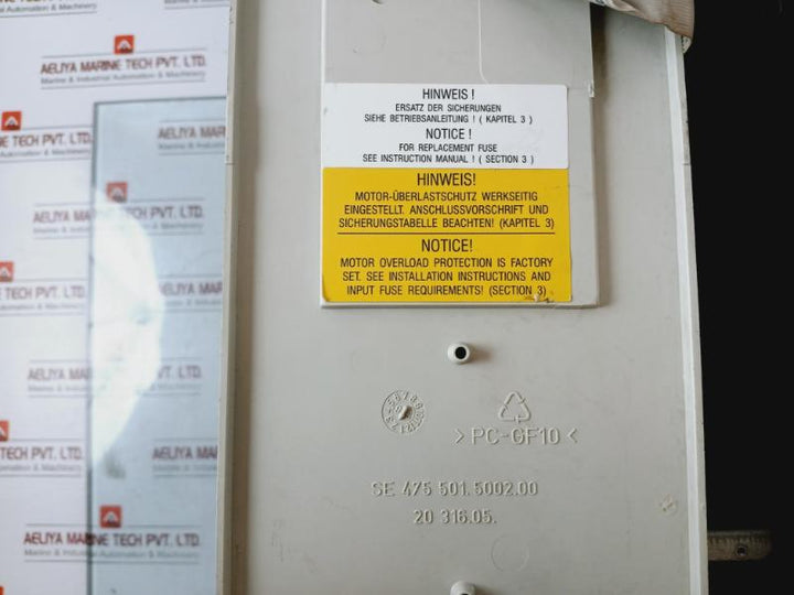 Siemens 6Se7021-5Ub61-z Simovert Master Drive Dc Inverter Unit