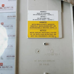 Siemens 6Se7021-5Ub61-z Simovert Master Drive Dc Inverter Unit