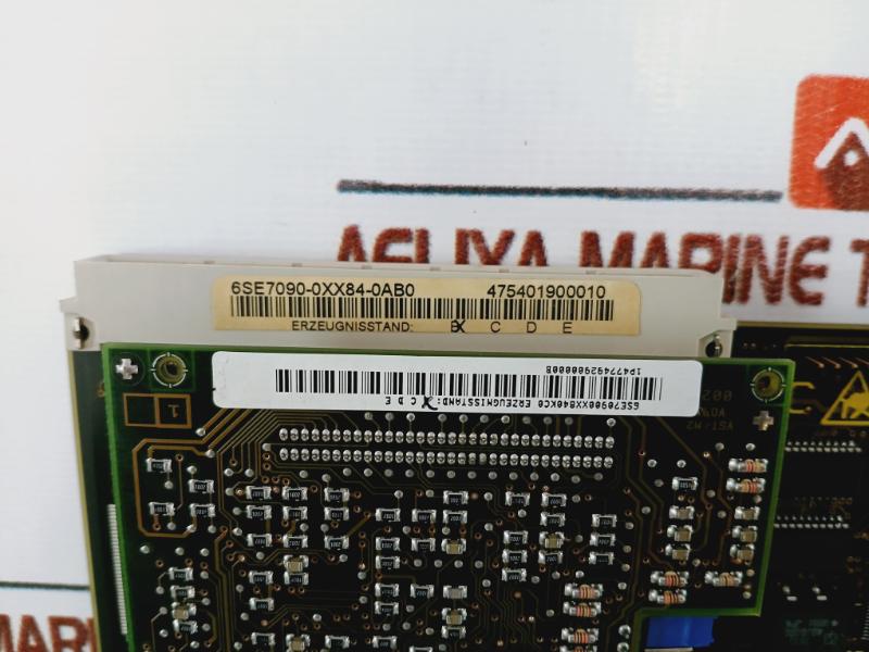 Siemens 6Se7021-5Ub61-z Simovert Master Drive Dc Inverter Unit