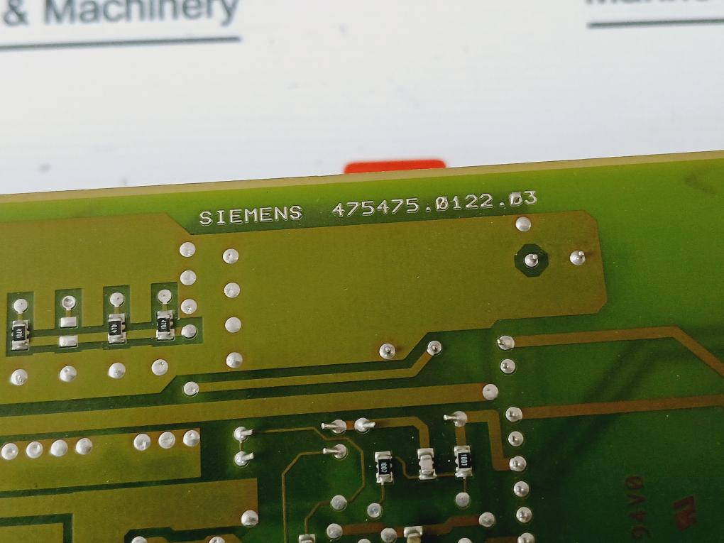 Siemens 6Se7021-5Ub84-1Hf3 Inverter Board 94V0