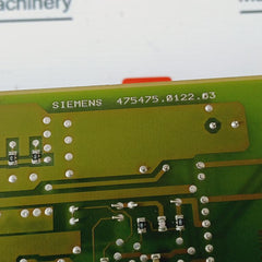 Siemens 6Se7021-5Ub84-1Hf3 Inverter Board 94V0