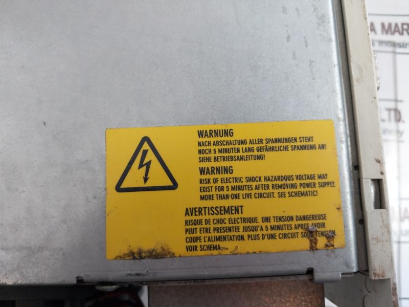 Siemens 6Se7021-8Tp50-z Masterdrives Mc Dc/Ac Drive Z=G71+C33