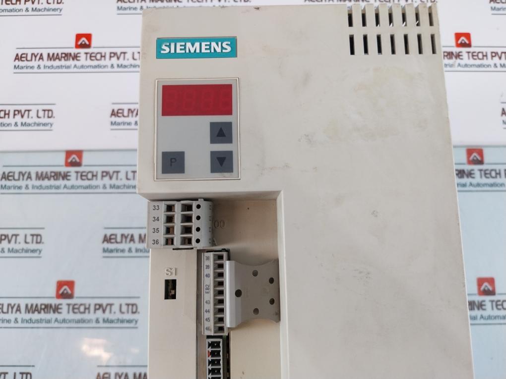 Siemens 6SE7021-8TP50-Z SIMOVERT Masterdrive DC/AC Drive G71+G92+C33 510...650V