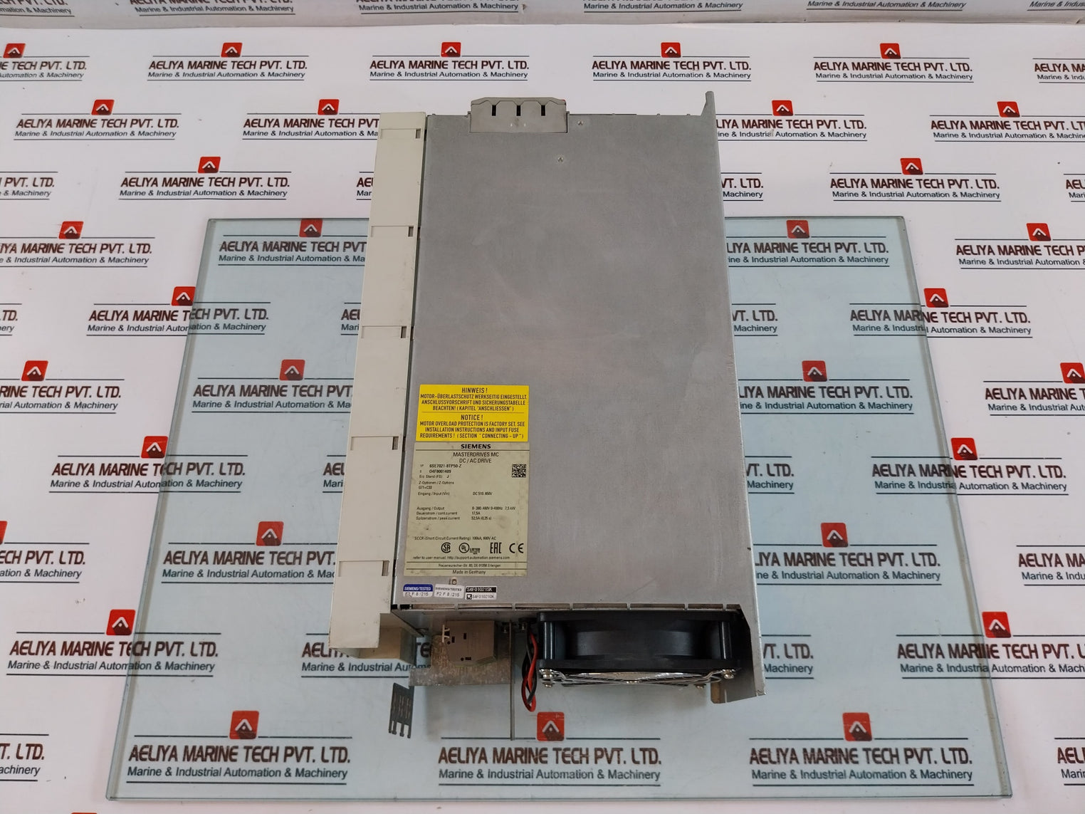 Siemens 6Se7021-8Tp50 Masterdrive Mc Dc/Ac Drive G71+C33 Dc 510…650V