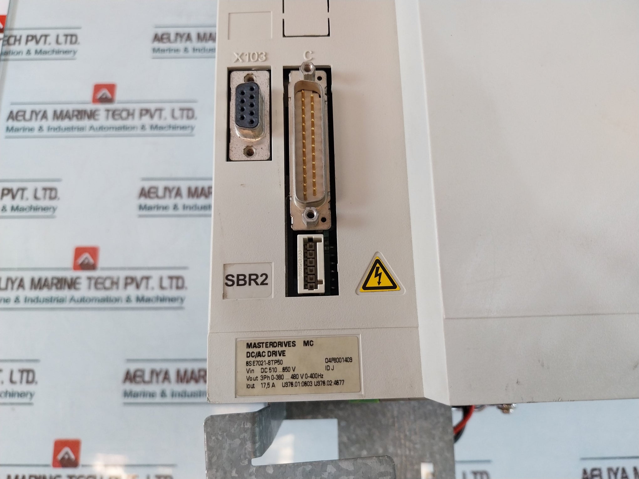 Siemens 6Se7021-8Tp50 Masterdrive Mc Dc/Ac Drive G71+C33 Dc 510…650V