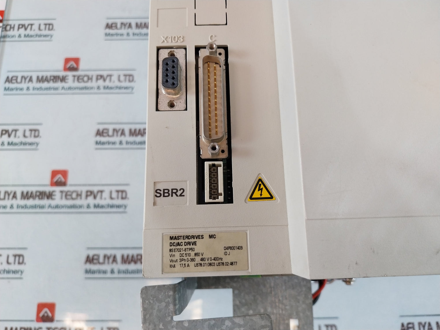 Siemens 6Se7021-8Tp50 Masterdrive Mc Dc/Ac Drive G71+C33 Dc 510…650V