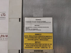 Siemens 6Se7022-1Ep50-z Ac Drive 3Ph 380-480V 0-400Hz