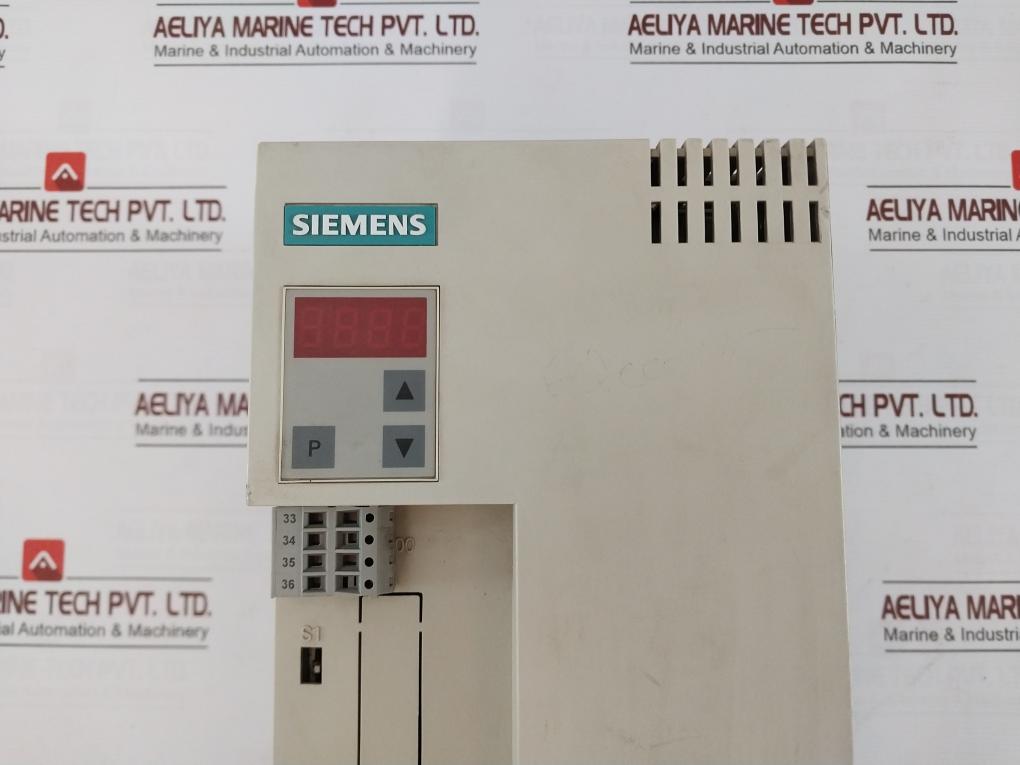 Siemens 6Se7022-1Ep50-z Ac Drive 3Ph 380-480V 0-400Hz