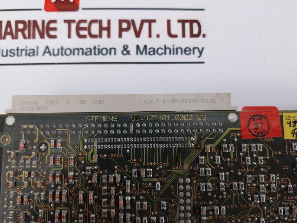Siemens 6Se7022-2Uc61-z, Simovert Vc, Dc Inverter Ac Drive 675…810Vdc 26.2A