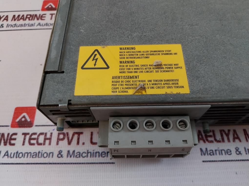 Siemens 6Se7023-2Es87-2Da1 Masterdrives Braking Unit 16A