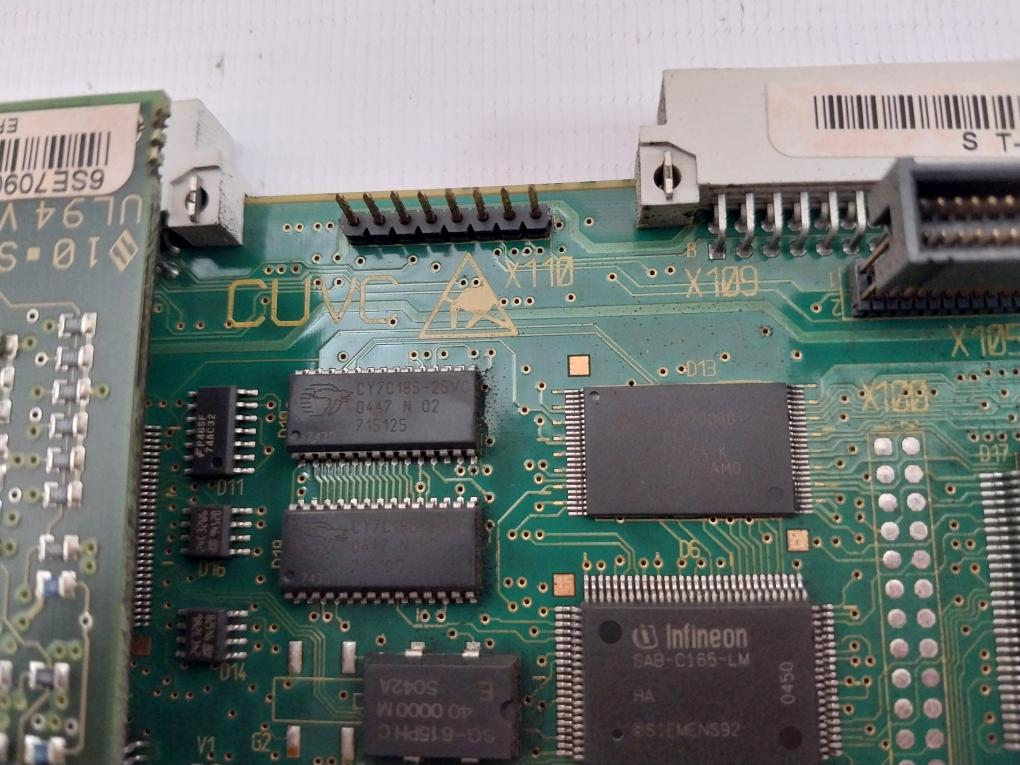 Siemens 6Se7023-4Ec61-z G91 Simovert Masterdrive Vc Converter Compact Unit