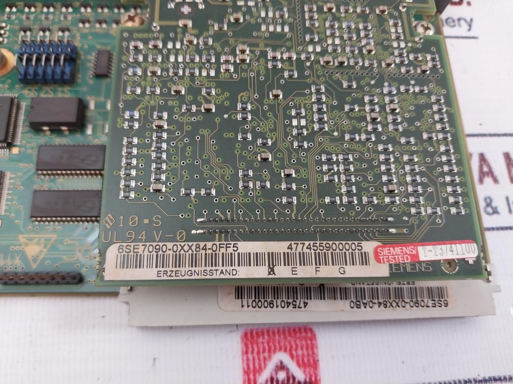 Siemens 6Se7023-4Ec61-z G91 Simovert Masterdrive Vc Converter Compact Unit