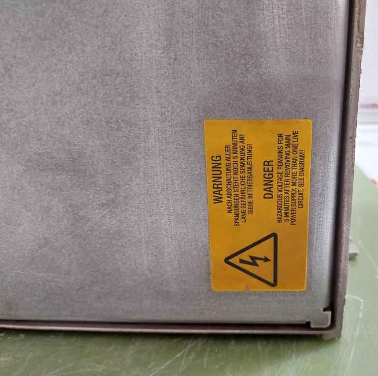 Siemens 6Se7023-4Tc21 Simovert Vc Dc Inverter Dc 510-620V 40.5A (Not Working)