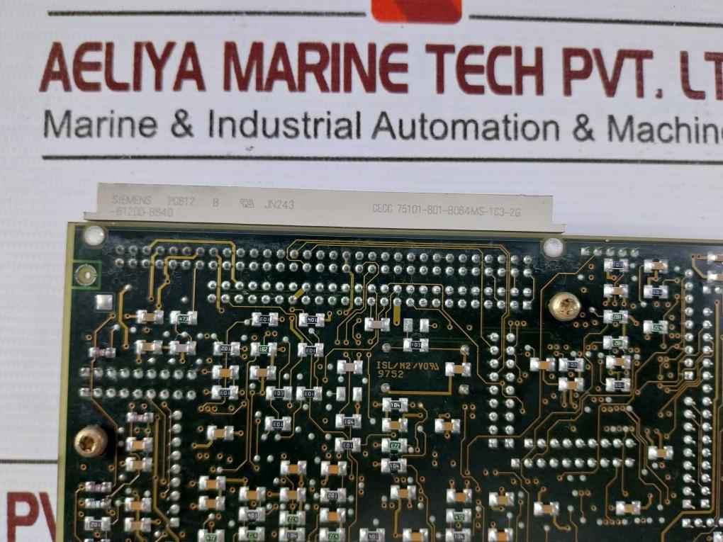 Siemens 6Se7023-4Tc21 Simovert Vc Dc Inverter Dc 510-620V 40.5A (Not Working)