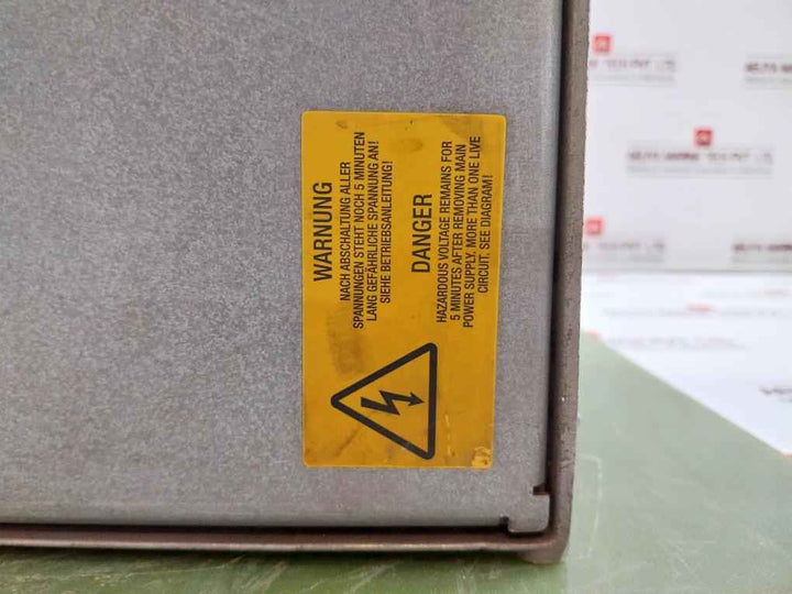 Siemens 6Se7023-4Tc21 Simovert Vc Dc Inverter Dc 510-620V 40.5A (Not Working)