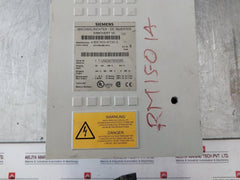 Siemens 6Se7023-4Tc61-z Dc Inverter Simovert Vc Issue: B