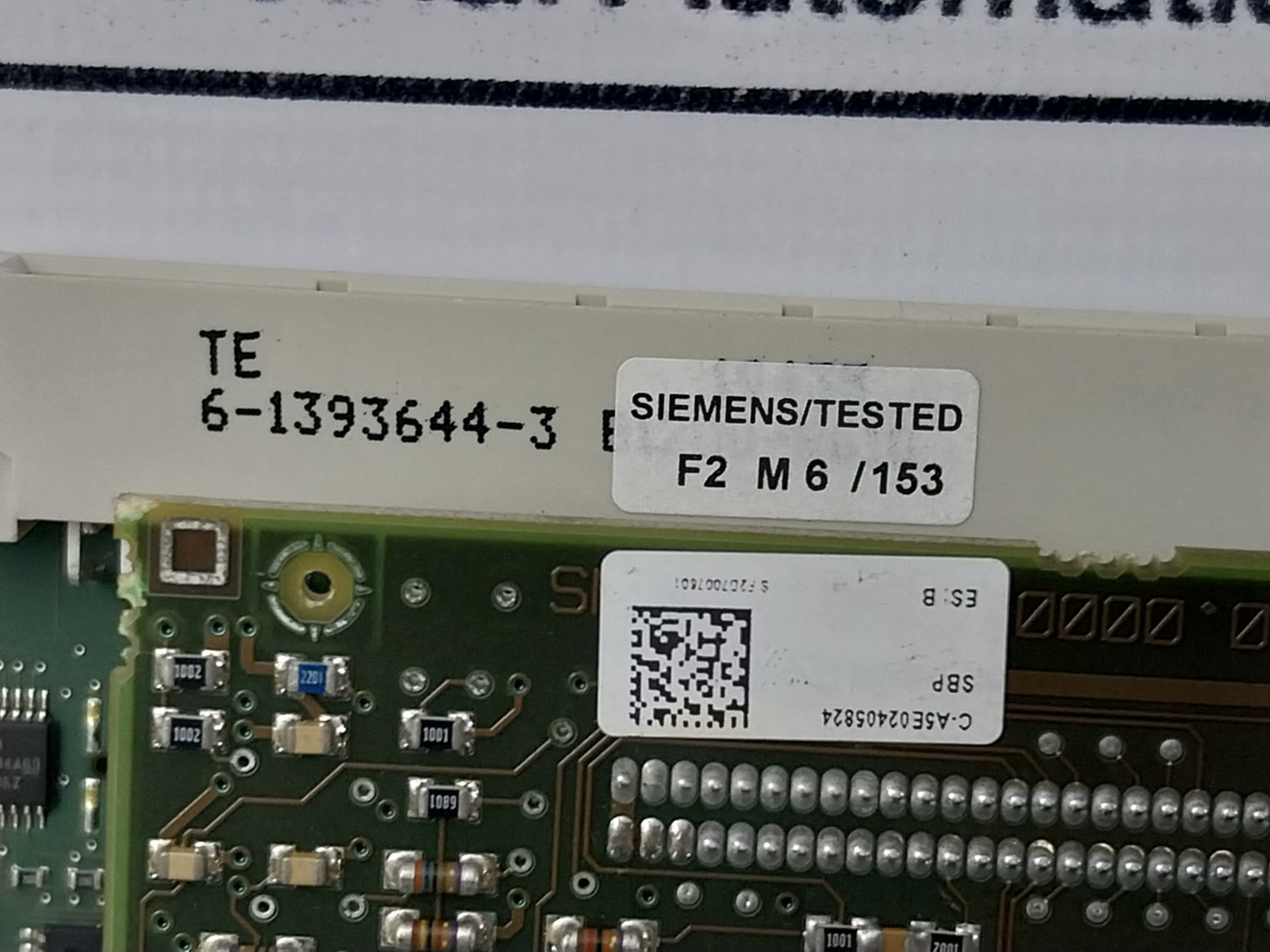 Siemens 6se7024-7ed61-z G93+c11 Simovert Masterdrives Vc Converter Compact Unit