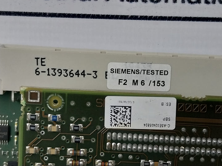 Siemens 6se7024-7ed61-z G93+c11 Simovert Masterdrives Vc Converter Compact Unit