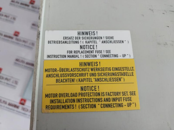 Siemens 6se7024-7ed61 Simovert Masterdrives Vc Converter Compact Unit 380-480v