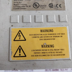 Siemens 6se7024-7ed61 Simovert Masterdrives Vc Converter Compact Unit 380-480v