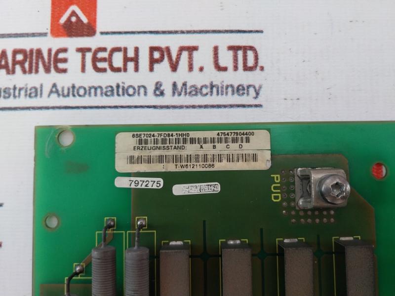 Siemens 6Se7024-7Fd84-1Hh0 Simovert Master Drives Pre-charging Module 94V
