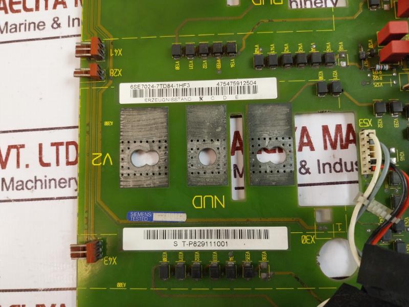 Siemens 6Se7024-7Td84-1Hf3 Pc Power Controller Board 475475912504
