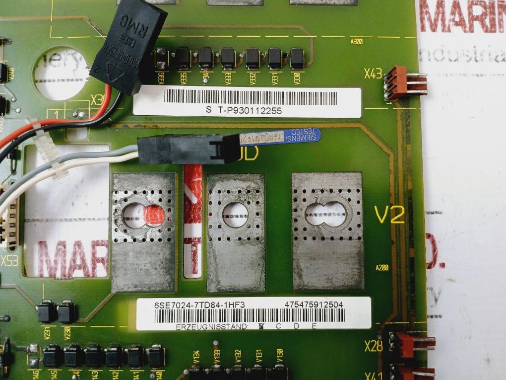 Siemens 6Se7024-7Td84-1Hf3 Simovert Masterdrives Power Controller Module