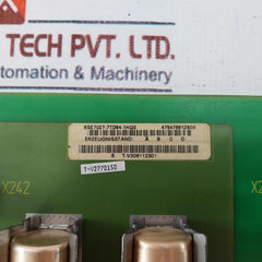 Siemens 6Se7027-7Td84-1Hg0 Fuse Module Fb1 With Fuses 4X 80 A