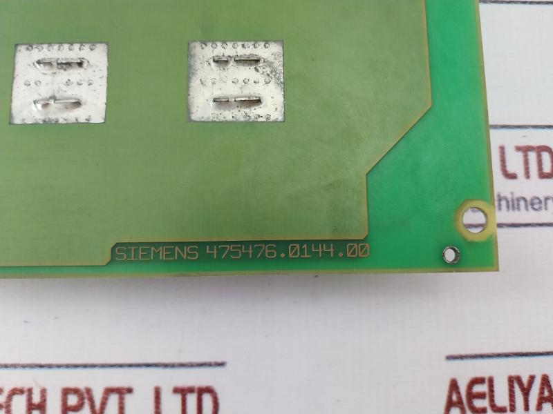 Siemens 6Se7027-7Td84-1Hg0 Fuse Module Fb1 With Fuses 4X 80 A