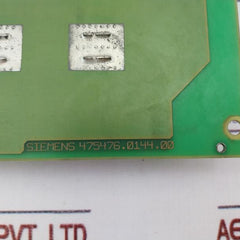 Siemens 6Se7027-7Td84-1Hg0 Fuse Module Fb1 With Fuses 4X 80 A