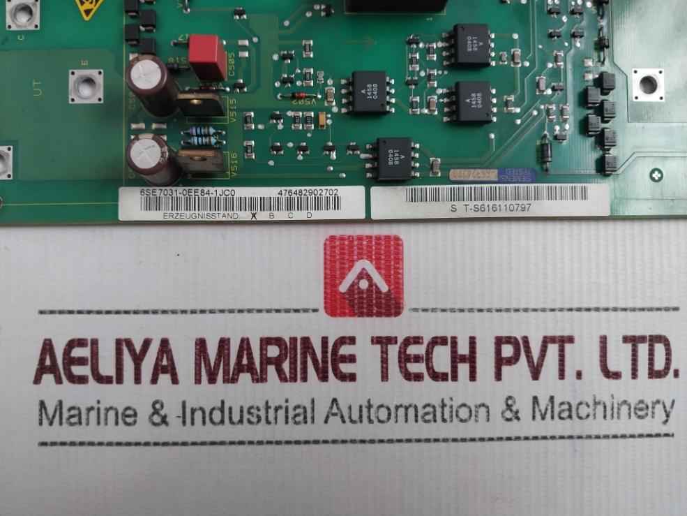 Siemens 6Se7031-0Ee84-1Jc0 Pcb For Inverter Control Drive Kalex3 K288