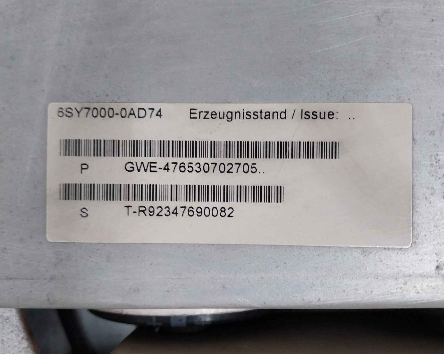 Siemens 6Se7031-0Te60-z G91+L30+ Simovert Vc Dc Masterdrive Dc 510-650V 110.0A