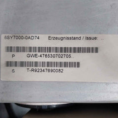 Siemens 6Se7031-0Te60-z G91+L30+ Simovert Vc Dc Masterdrive Dc 510-650V 110.0A