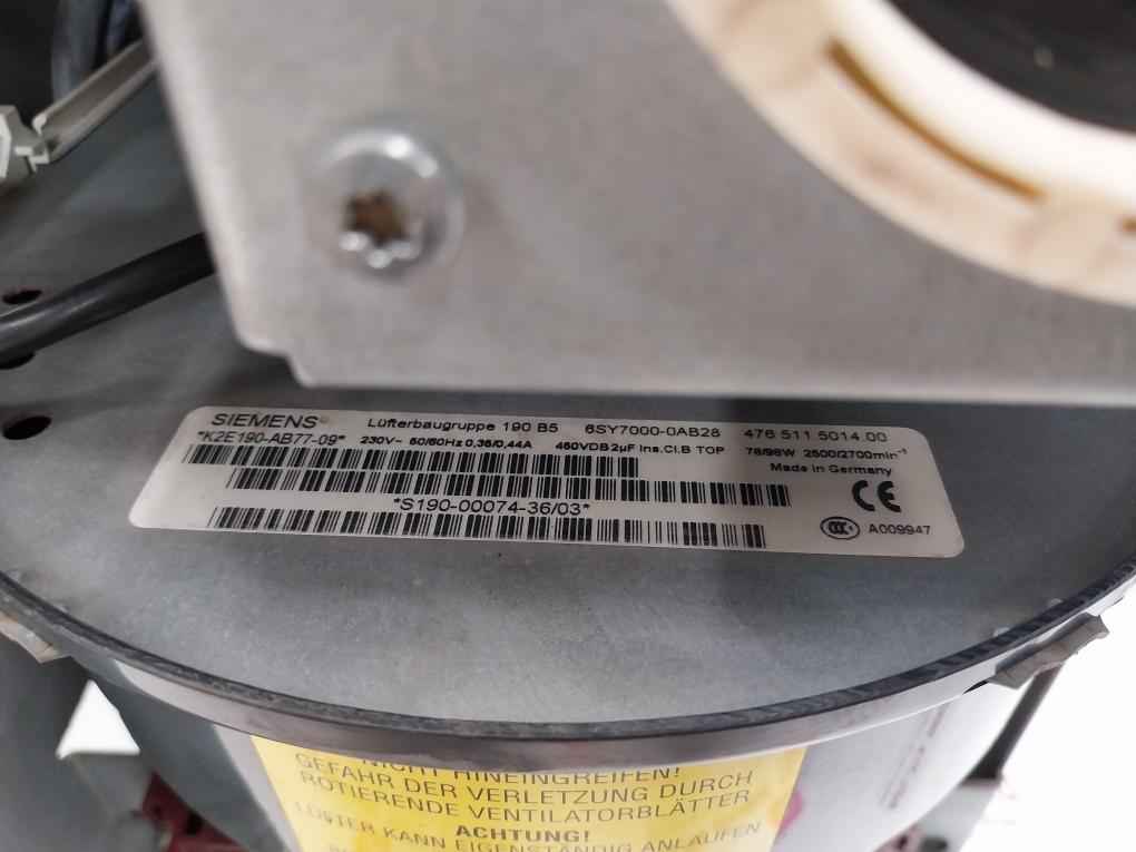 Siemens 6Se7031-0Te60-z Simovert Vc Dc Inverter 6Se7031-2Hf84-1Bg0 Dc510-650V