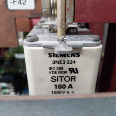 Siemens 6Se7031-0Te60-z Simovert Vc Dc Inverter 6Se7031-2Hf84-1Bg0 Dc510-650V