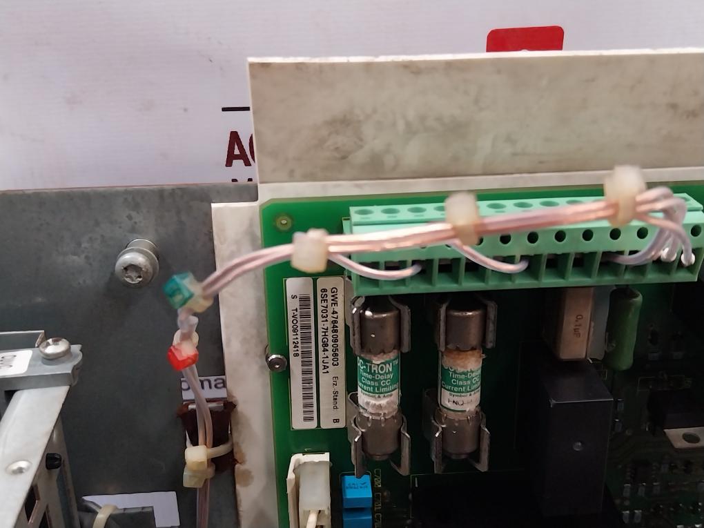 Siemens 6Se7031-0Te60-z Simovert Vc Dc Inverter Dc510–650V 110.0A 0–500Hz