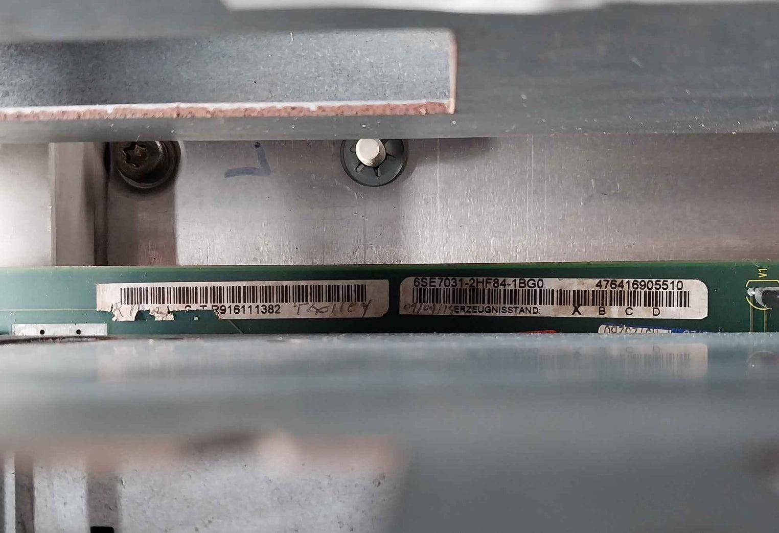 Siemens 6Se7031-0Te60-z Simovert Vc Dc Inverter G91+L30+ Dc510-650V 110.0A 160A