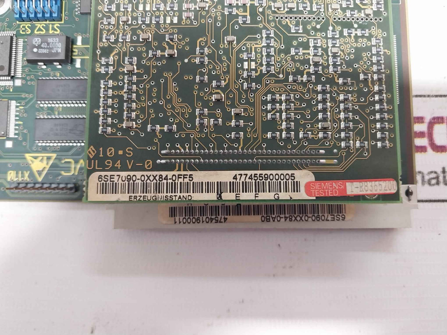 Siemens 6Se7031-0Te60-z Simovert Vc Dc Inverter G91+L30+ Dc510-650V 110.0A 160A