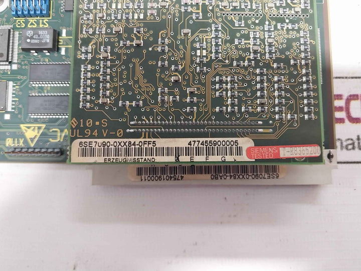 Siemens 6Se7031-0Te60-z Simovert Vc Dc Inverter G91+L30+ Dc510-650V 110.0A 160A