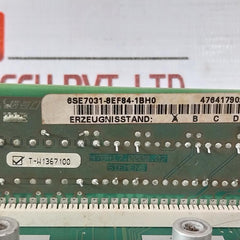 Siemens 6Se7031-2Hf84-1Bg0 Interface Board 476417902911