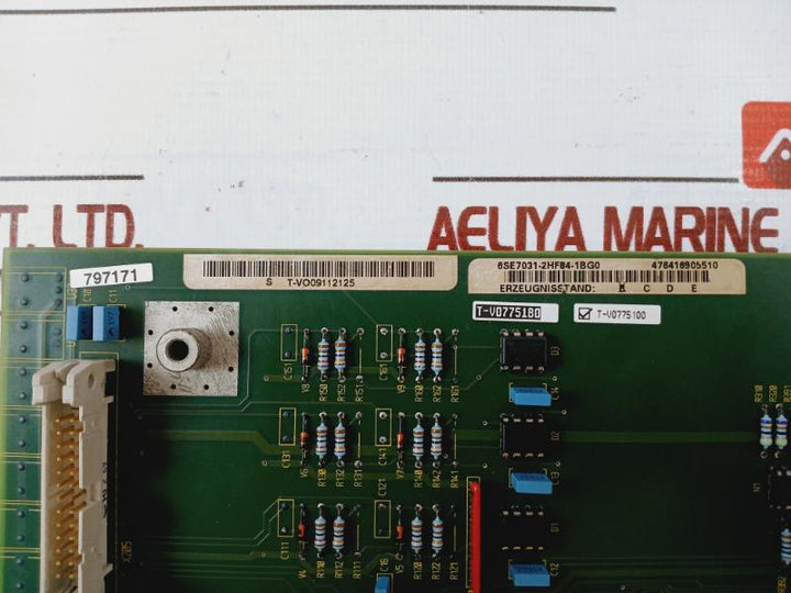 Siemens 6Se7031-2Hf84-1Bg0 Inverter Interface Board 476416905510