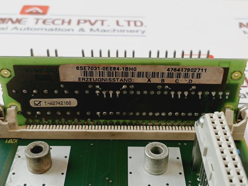 Siemens 6Se7031-2Hf84-1Bg0 Inverter Interface Board 6Se7031-0Ee84-1Bh0