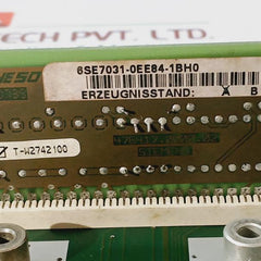 Siemens 6Se7031-2Hf84-1Bg0 Inverter Interface Board 6Se7031-0Ee84-1Bh0